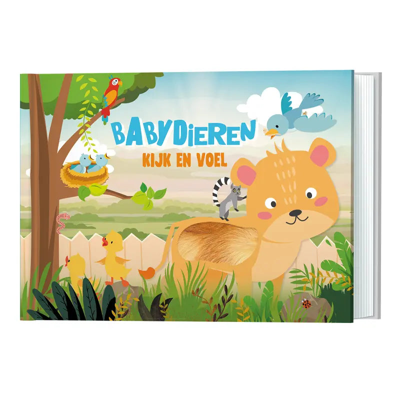 Kijk en voel Babydieren Lantaarn Publishers