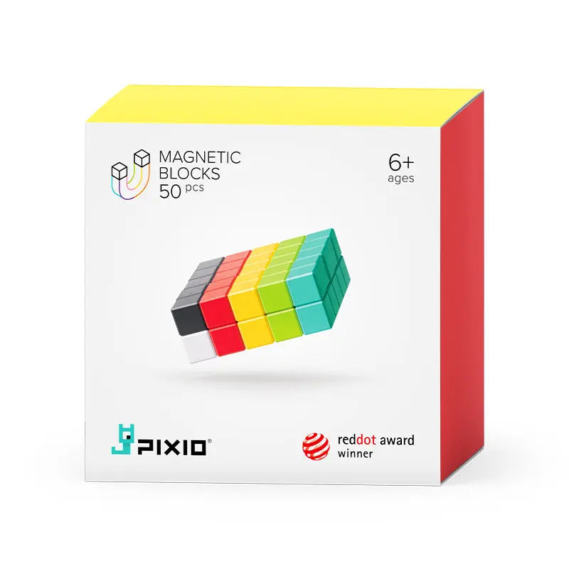 PIXIO magnetische pixelblokjes - 50 stuks